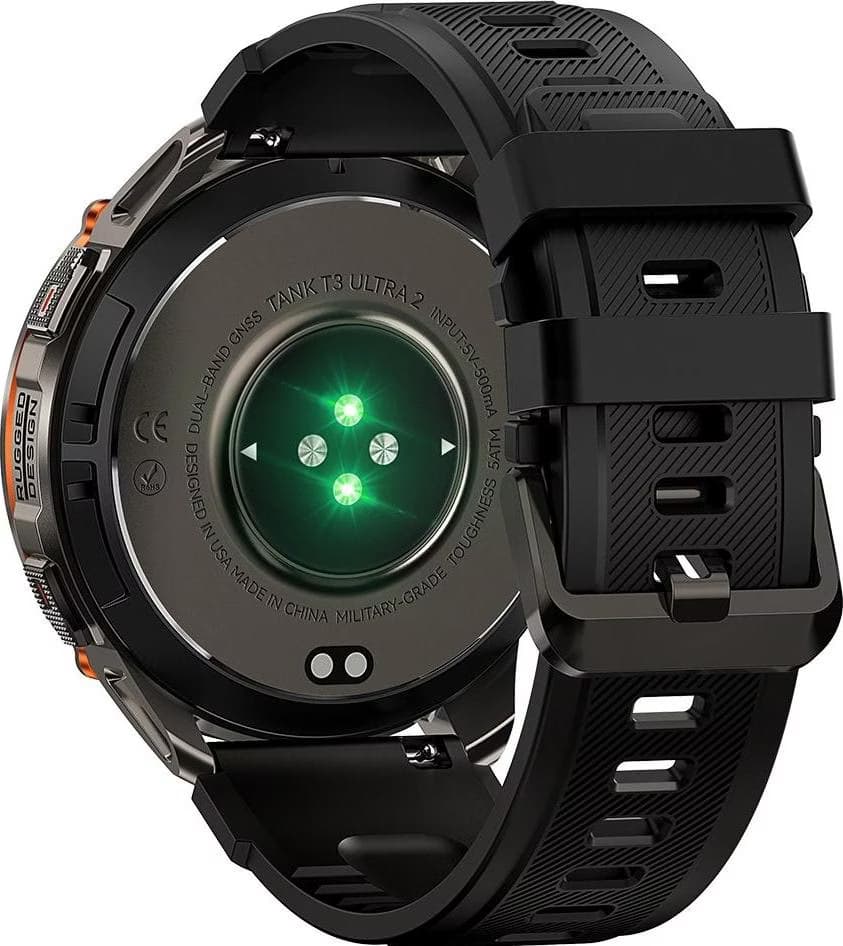 Kospet Tank T3 Ultra 2 Preto Smartwatch