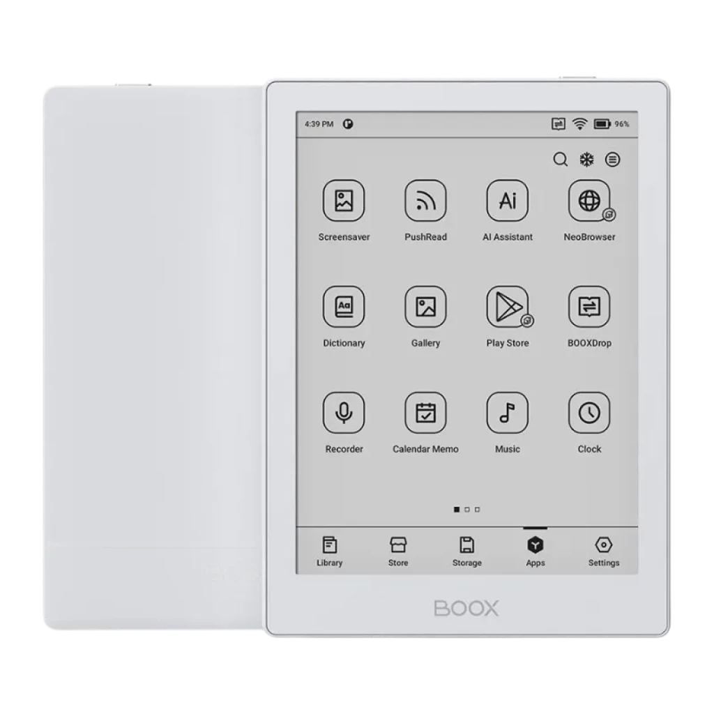 Leitor eletrónico BOOX Go 6, 6", 32 GB, E Ink Carta 1300