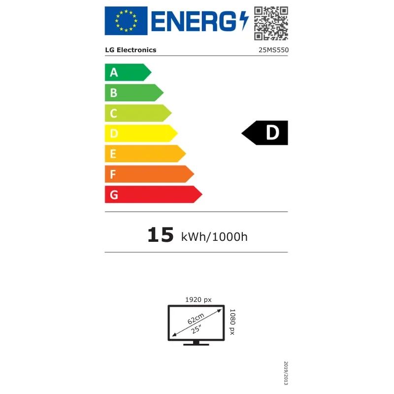 LG 25MS550-B 25" Full HD LED IPS 100 Hz - Monitor de PC