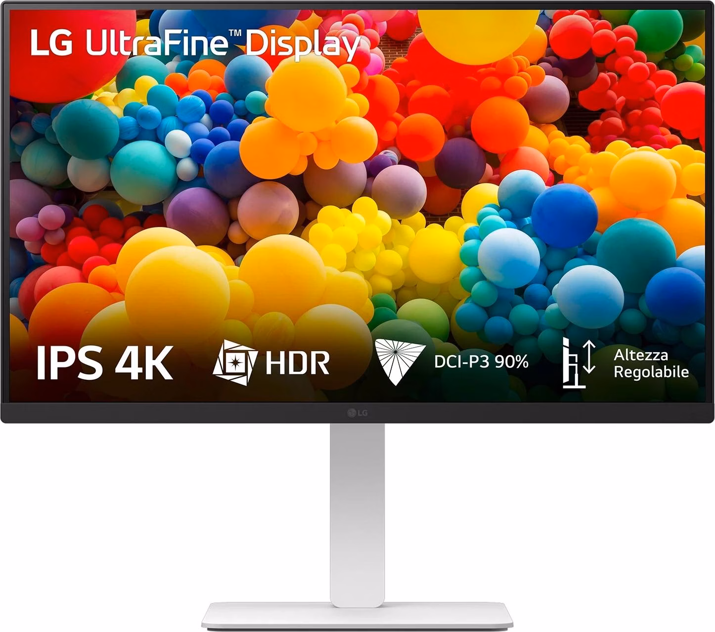 LG 27US550-W 27 polegadas 4K UHD IPS 60 Hz - Monitor de PC