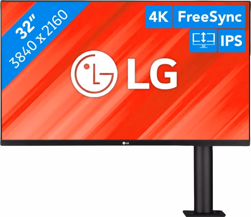 LG 32UN880K 32 4K Ultra HD IPS Ergo Stand FreeSync Preto