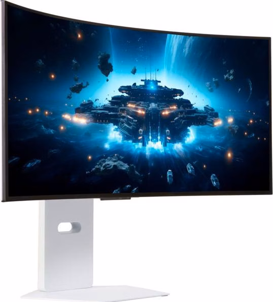LG 34GX90SA-W 34" Wide Quad HD OLED Branco - Monitor Curvo