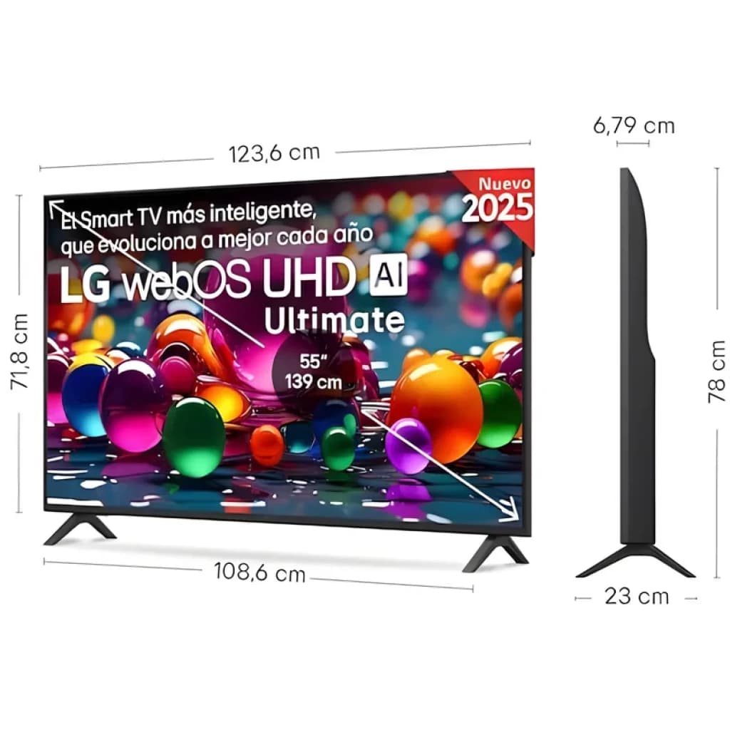 LG 55UA74006LB 55" 4K UHD Ultimate AI - Televisão