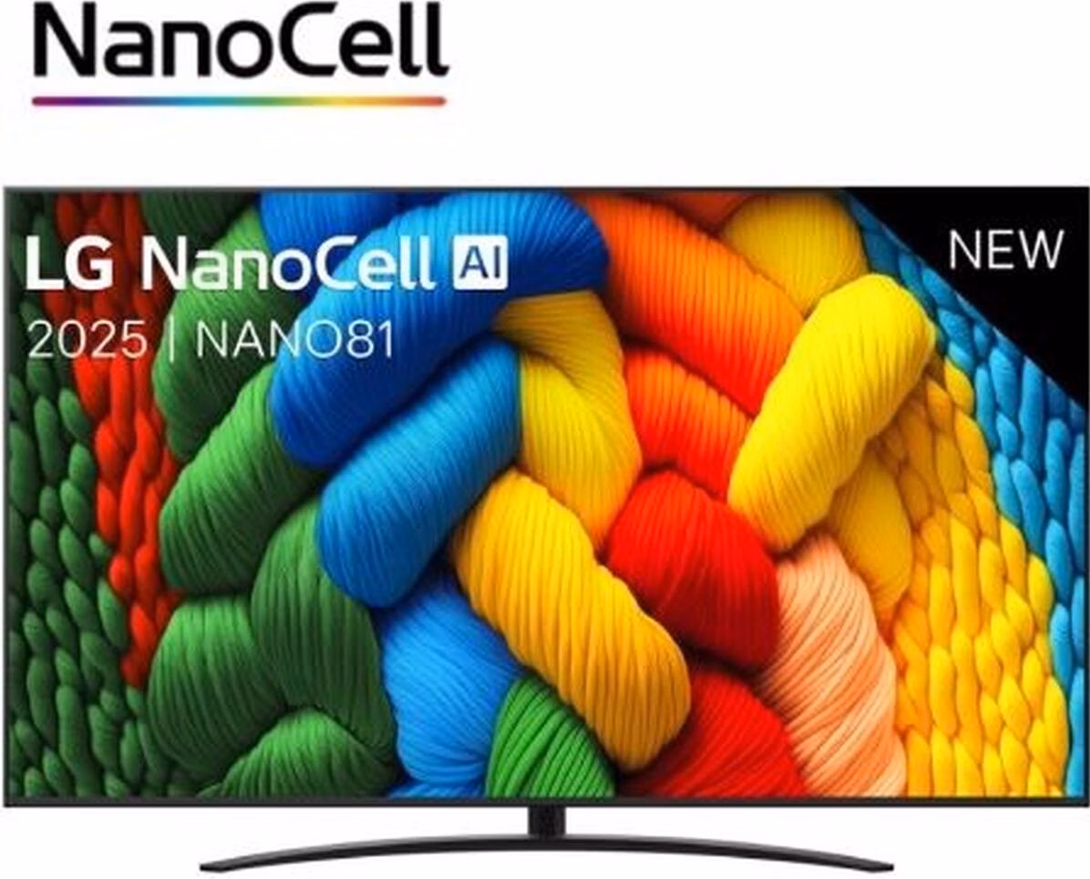 LG 86NANO81A6A 86" NanoCell 4K Ultra HD Smart TV Preto