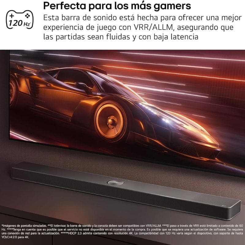 LG S95TR 9.1.5 810 W Preto - Barra de som