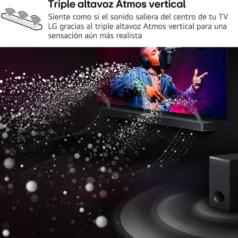 LG S95TR 9.1.5 810 W Preto - Barra de som