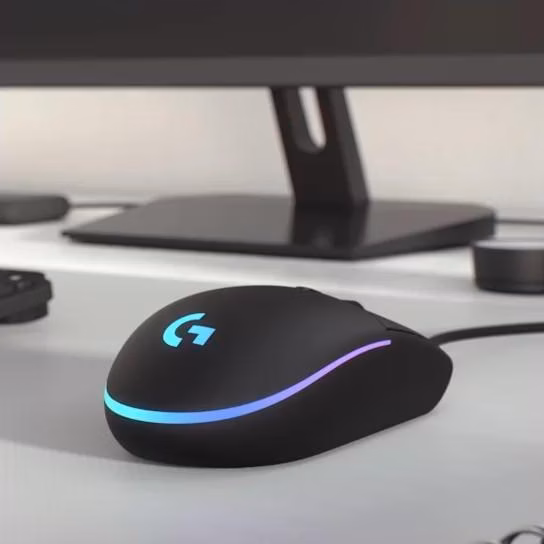 Logitech G G203 Lightsync USB 8000 DPI Preto - Rato para jogos