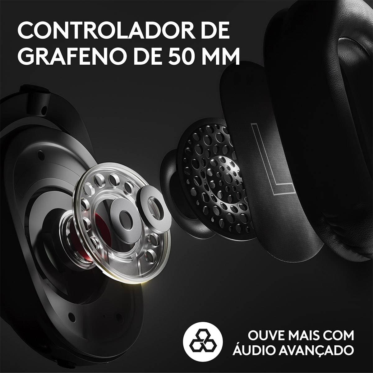 Logitech G Pro X 2 Lightspeed Branco - Auscultadores Gaming