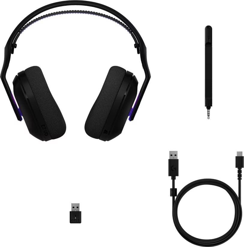 Logitech G522 Lightspeed Preto - Auscultadores para jogos
