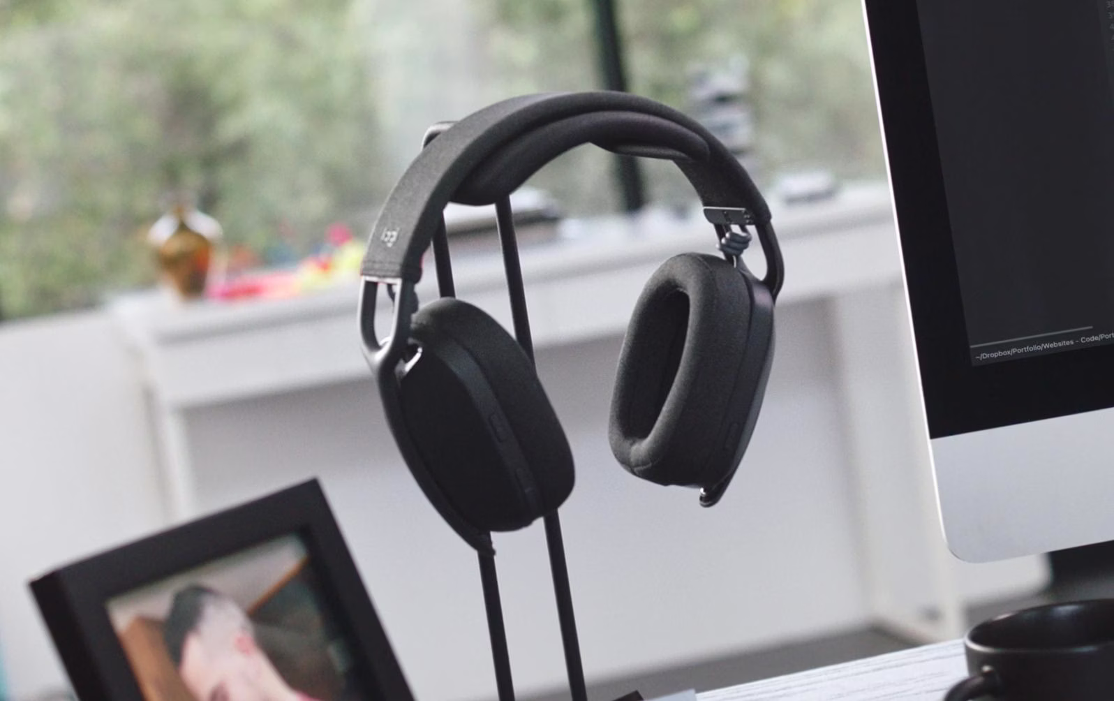 Logitech Zone Vibe 100 Cinzento - Auscultadores sem fios