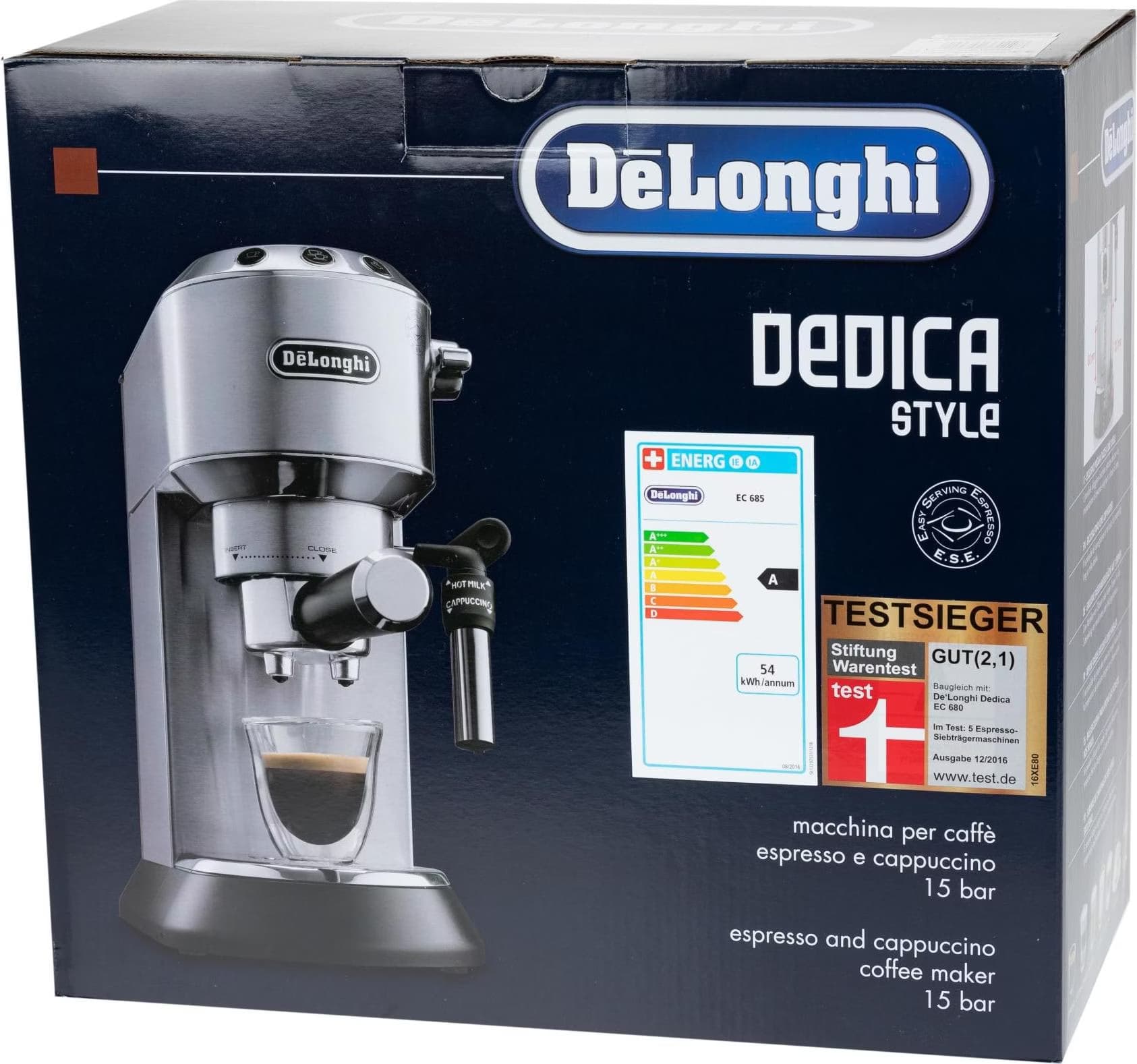 Máquina de Café expresso De'Longhi EC 685.M