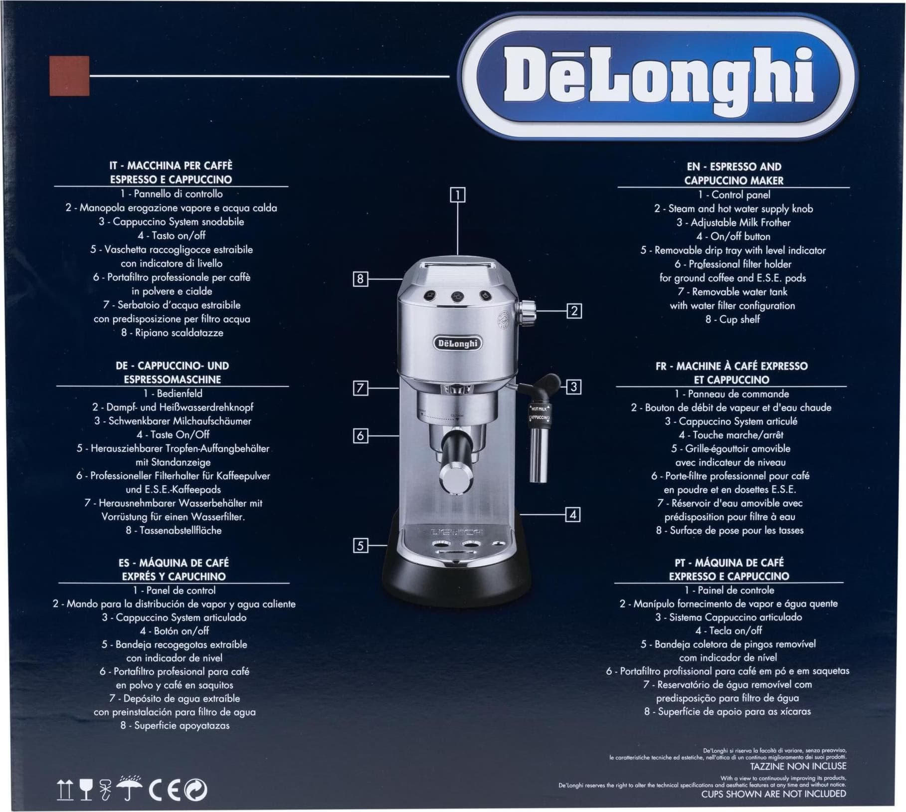 Máquina de Café expresso De'Longhi EC 685.M