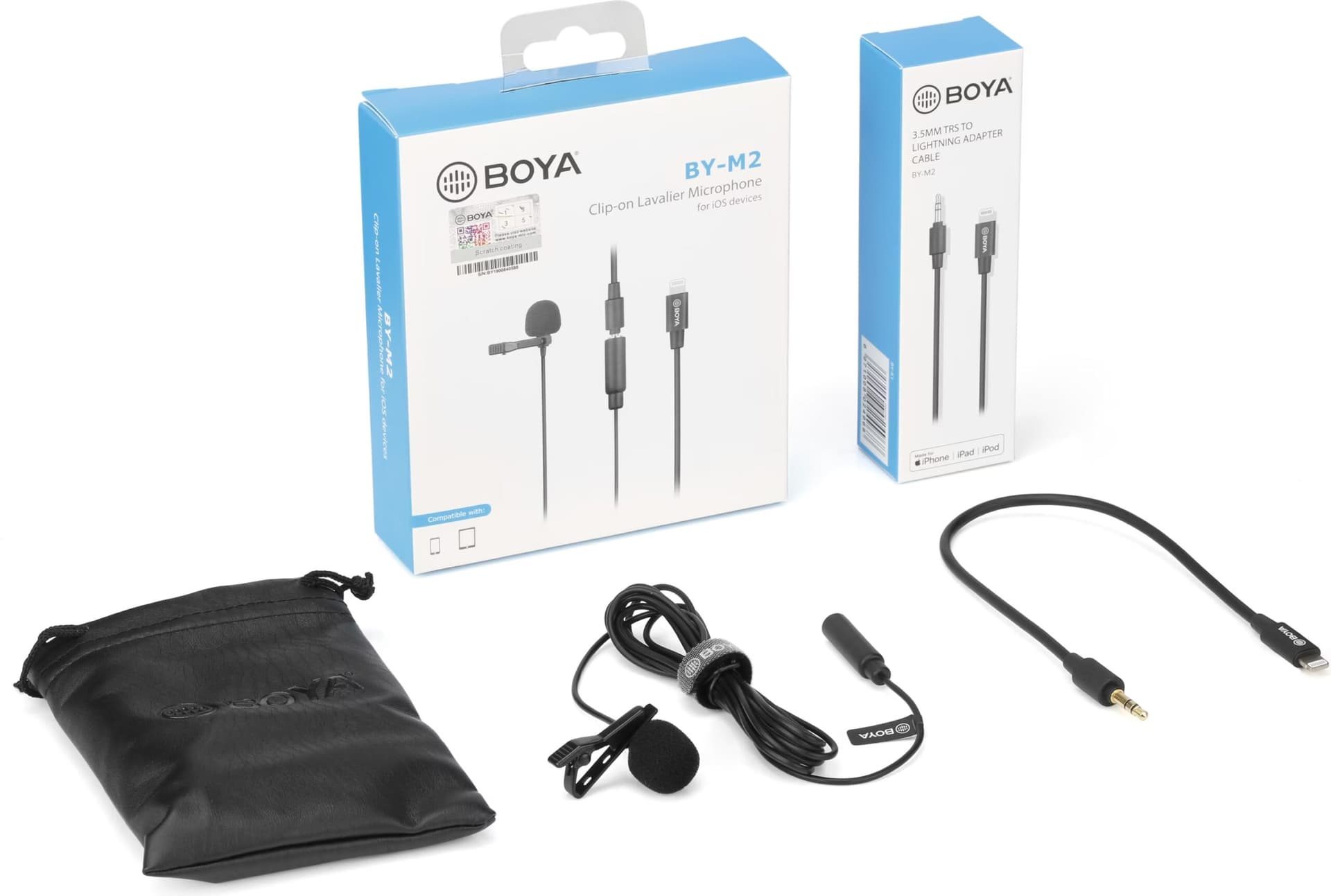 Microfone universal Boya By-M2