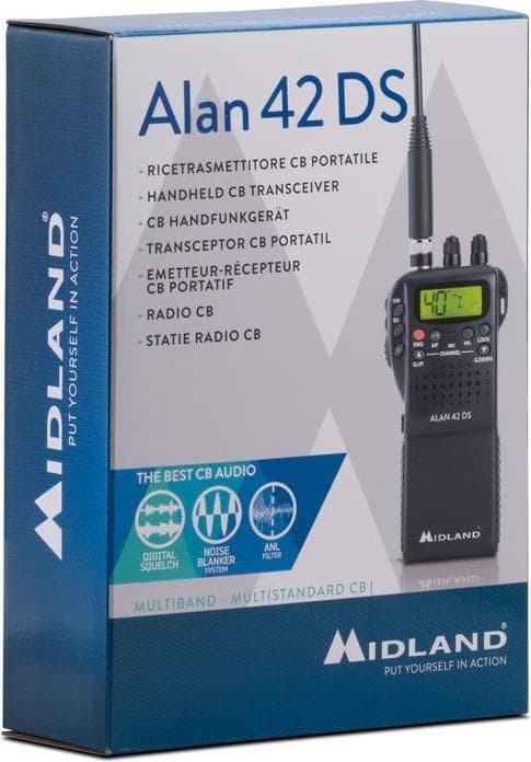 Midland Alan 42 DS - Rádio CB portátil