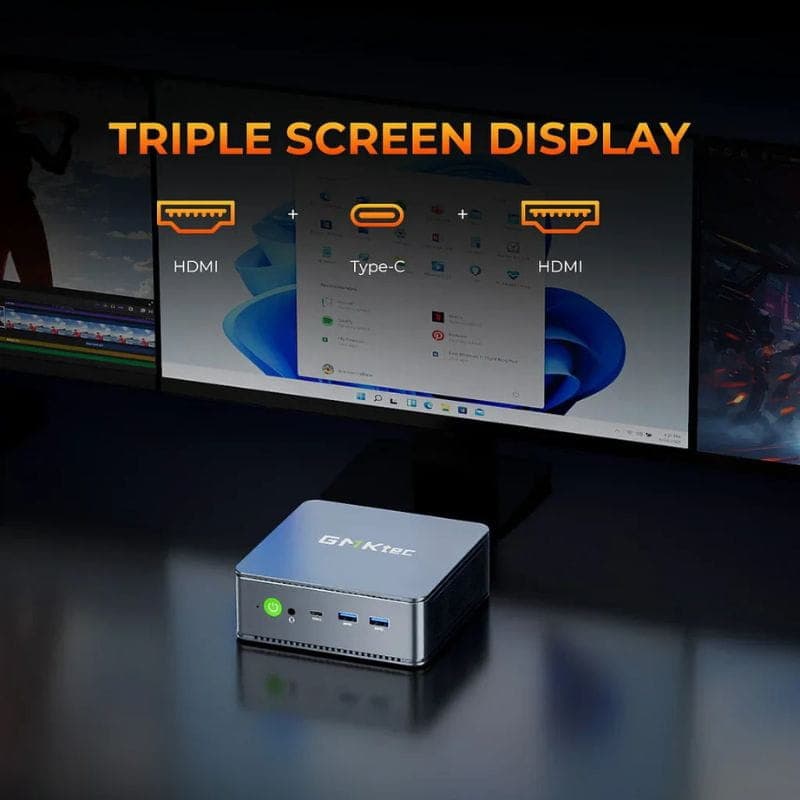 Mini PC  GMKtec M6 Ultra AMD Ryzen 5 7640HS Barebone - Mini PC