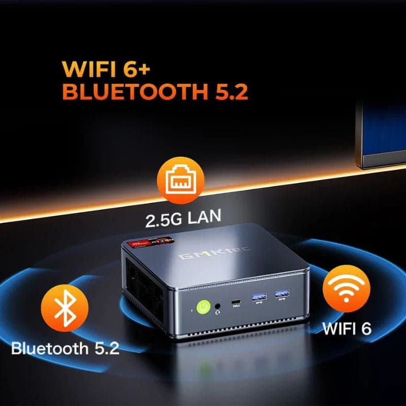 Mini PC  GMKtec M6 Ultra AMD Ryzen 5 7640HS Barebone - Mini PC