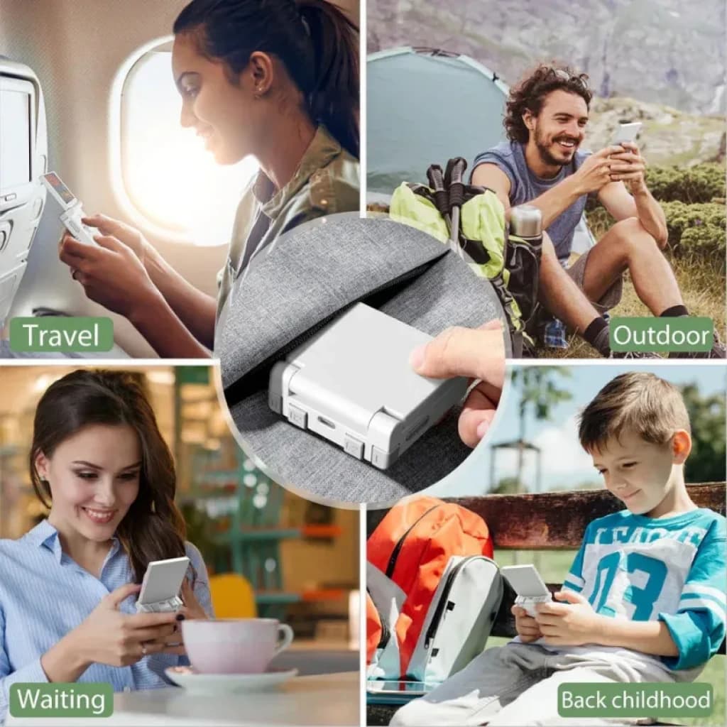 Miyoo Mini Flip Preto 64 GB WiFi - Consola retro portátil