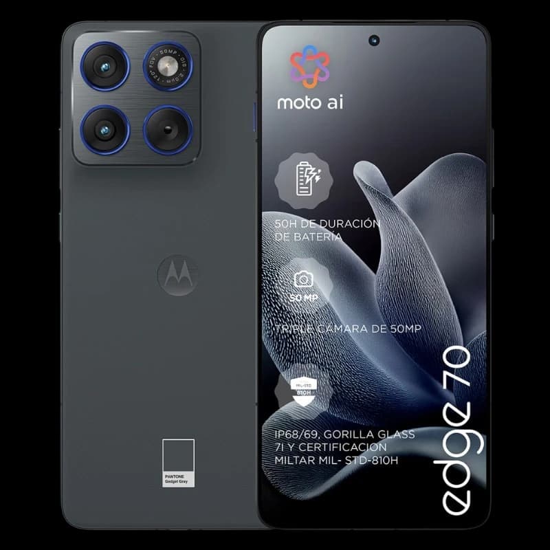 Motorola Edge 70 5G 12GB/512GB Dual SIM Cinzento
