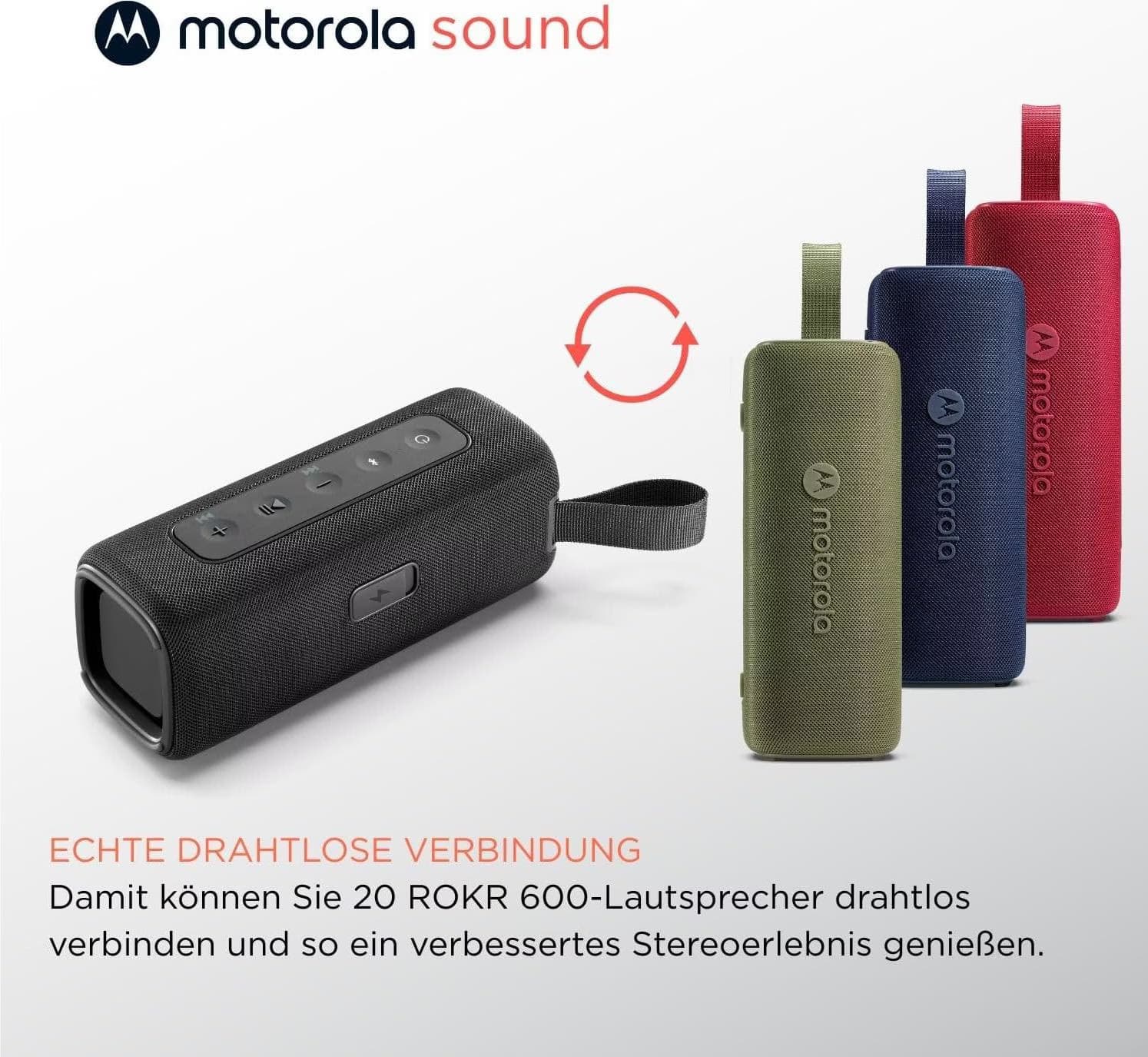 Motorola ROKR 600 30 W Preto - Coluna Bluetooth