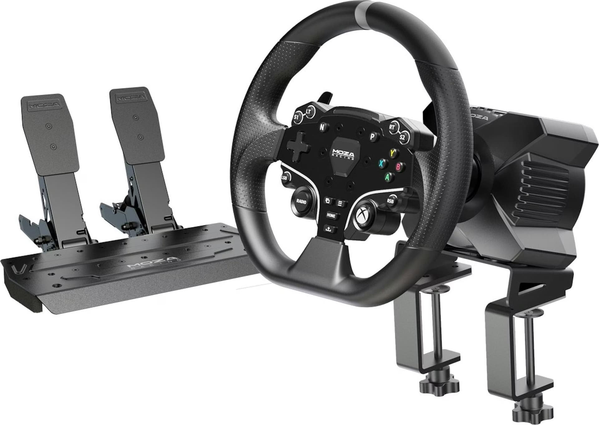 Moza Racing R3 Preto - Volante e Pedais para PC/ XBOX