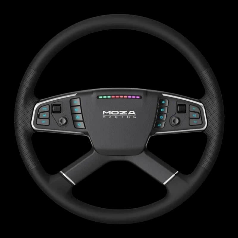 Moza Racing TSW  (40cm) Truck Wheel Preto - Volante para PC