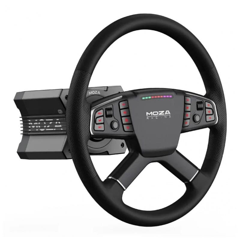 Moza Racing TSW  (40cm) Truck Wheel Preto - Volante para PC