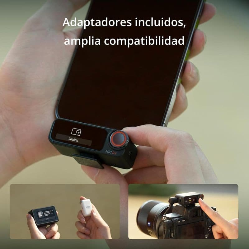 Microfone sem fios DJI Mic 2 (1 TX + 1 RX)