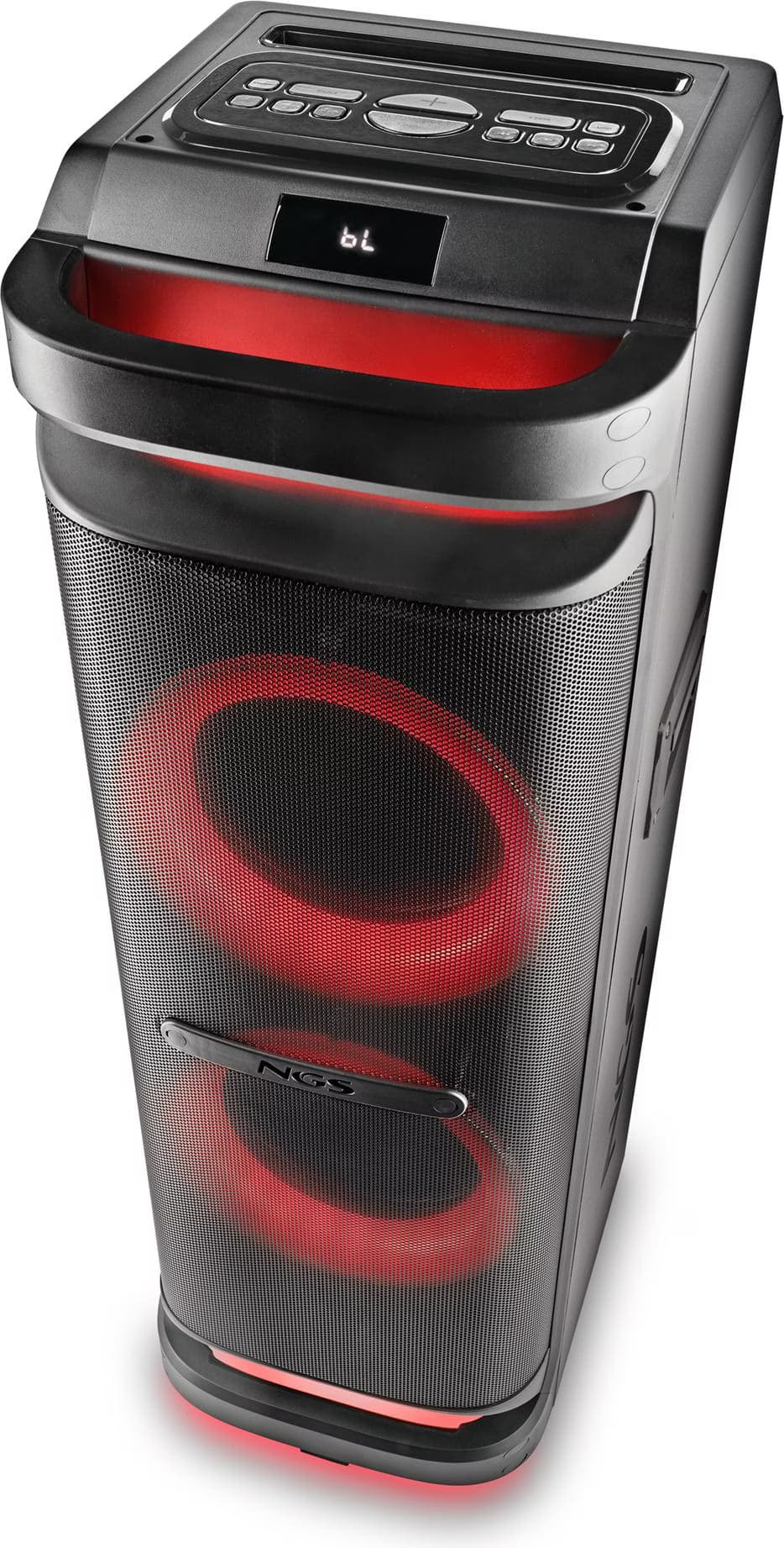 NGS WILD SPACE 3 Coluna portátil estéreo Preto 800 W
