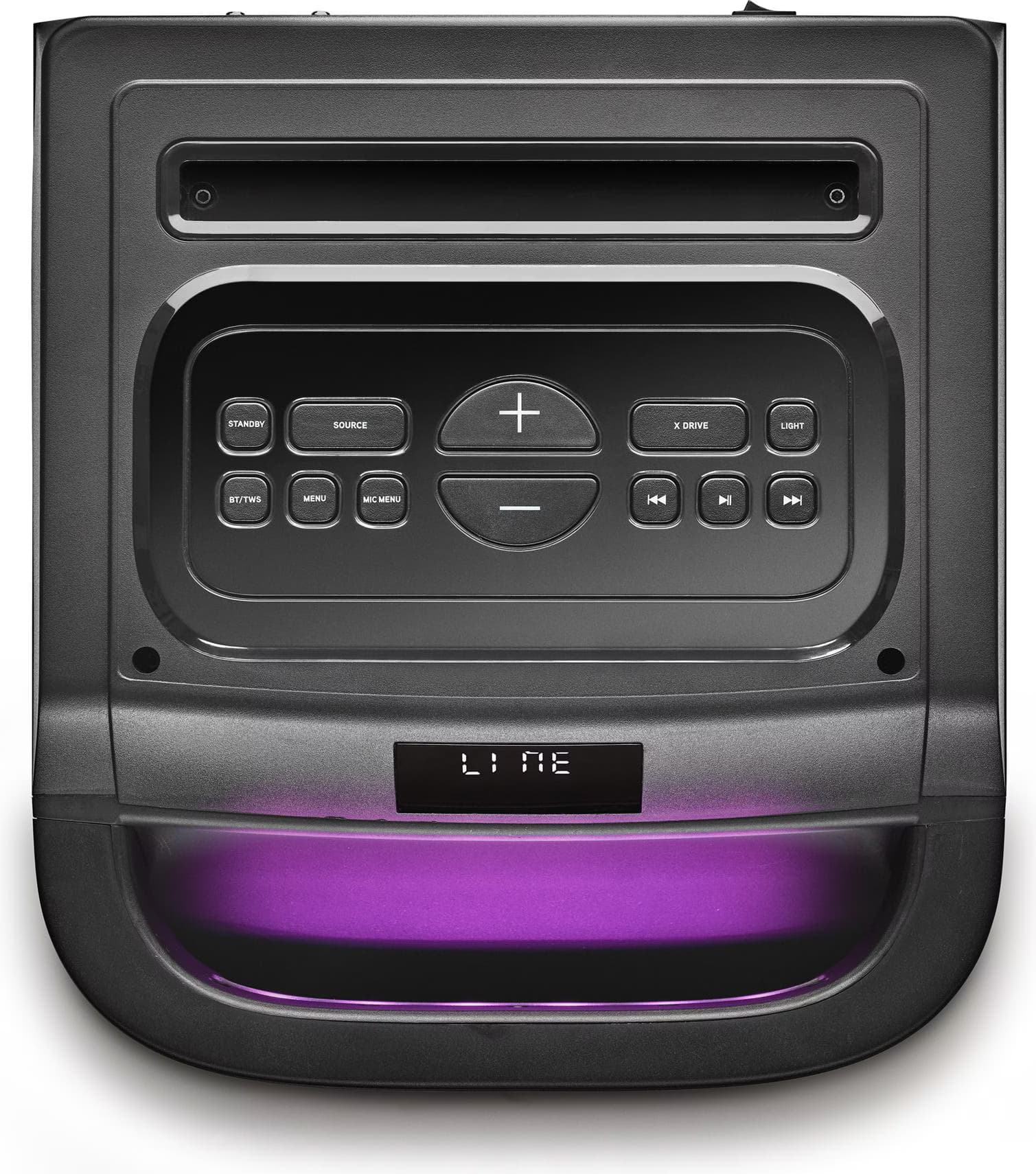 NGS WILD SPACE 3 Coluna portátil estéreo Preto 800 W