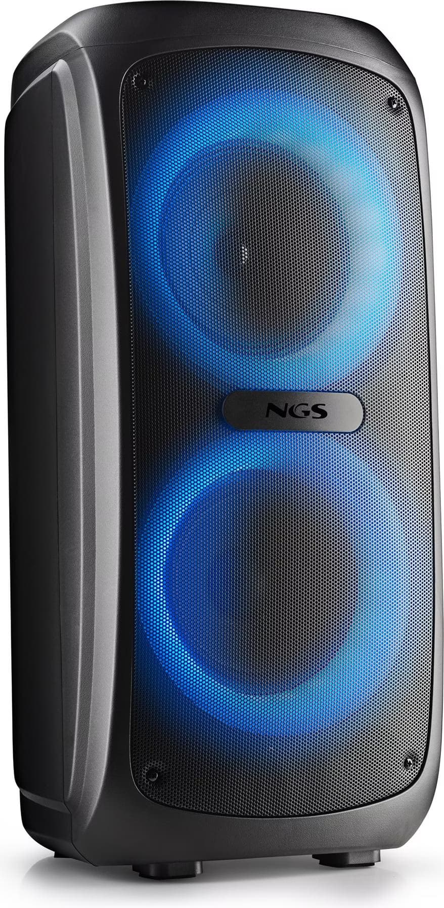 NGS WILD TEMPER Coluna portátil estéreo Azul 40 W