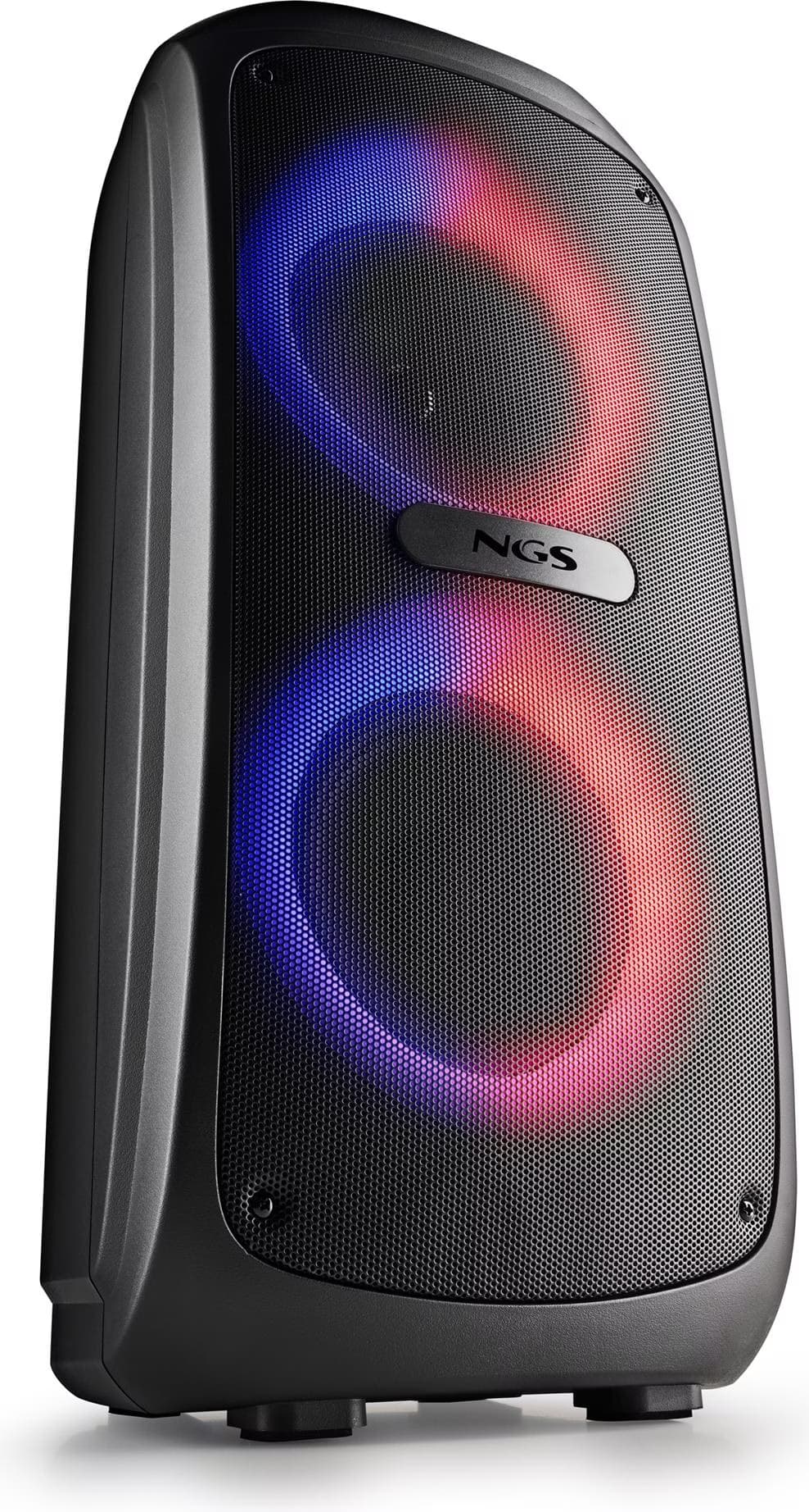 NGS WILD TEMPER Coluna portátil estéreo Azul 40 W