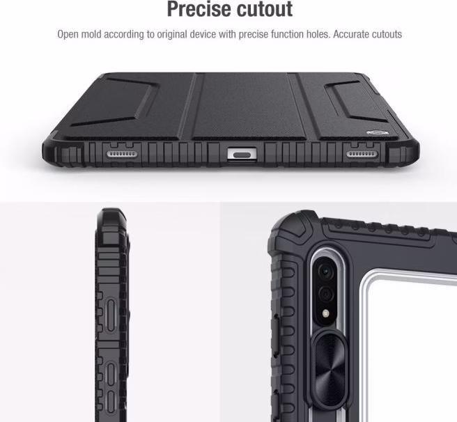Nillkin Capa de couro Bumper Samsung Galaxy Tab S7+/S8+/S7 FE