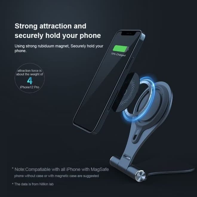 Nillkin Suporte de Carregamento MagStand Wireless Magsafe