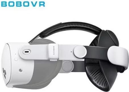 Pulseira para a cabeça BOBOVR E3 para Quest 3 e 3S