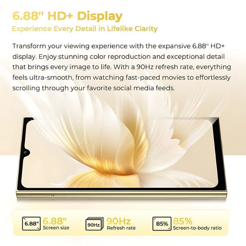 Oukitel C61 Pro 8GB/256GB Preto
