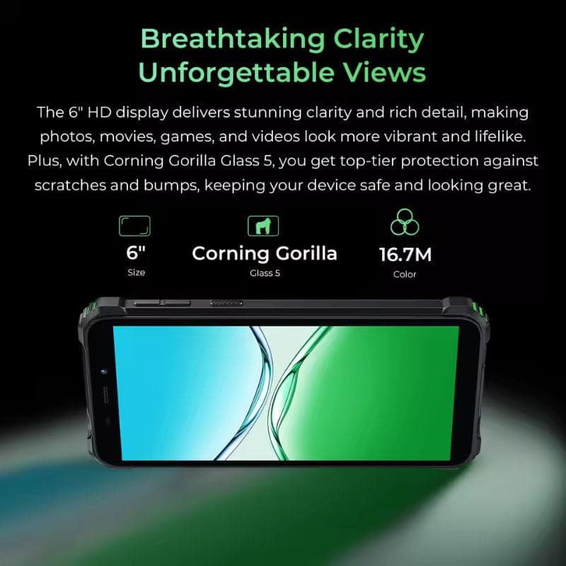 Oukitel G5 4 GB/256 GB Verde Rugged