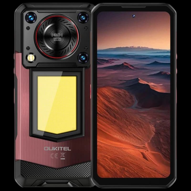 Oukitel WP56 5G 12GB/512GB Vermelho Rugged