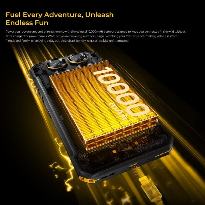 Oukitel WP60 5G 12 GB/512 GB Amarelo Rugged