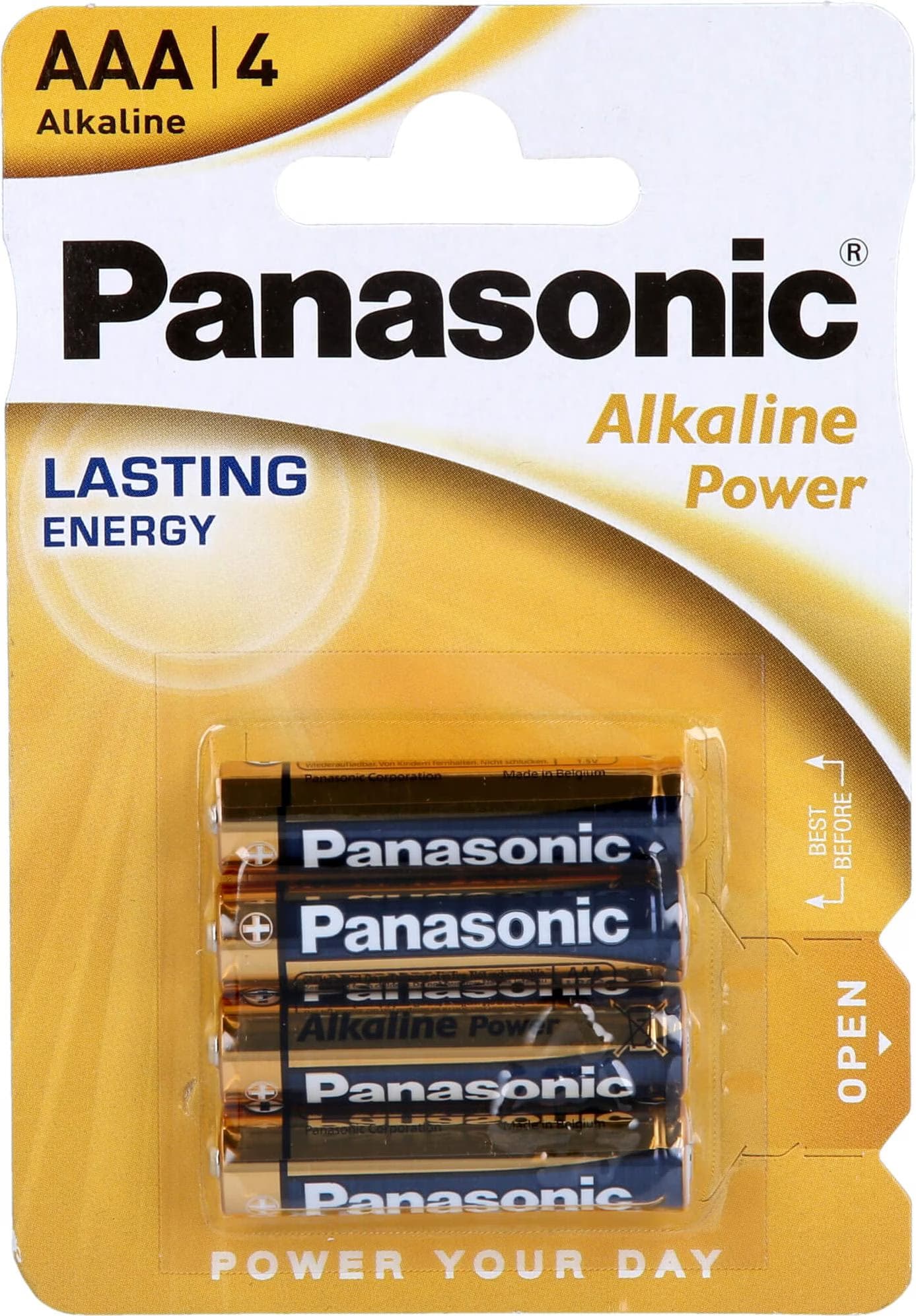 Pack 4x Baterias AAA Panasonic LR03APB