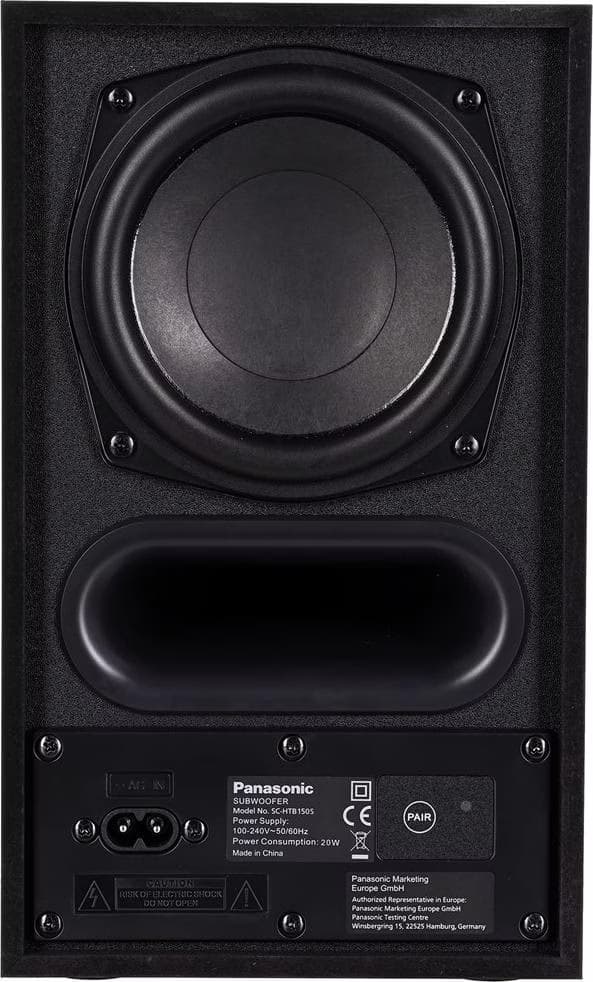 Panasonic SC-HTB150 2.1 100W Preto - Soundbar