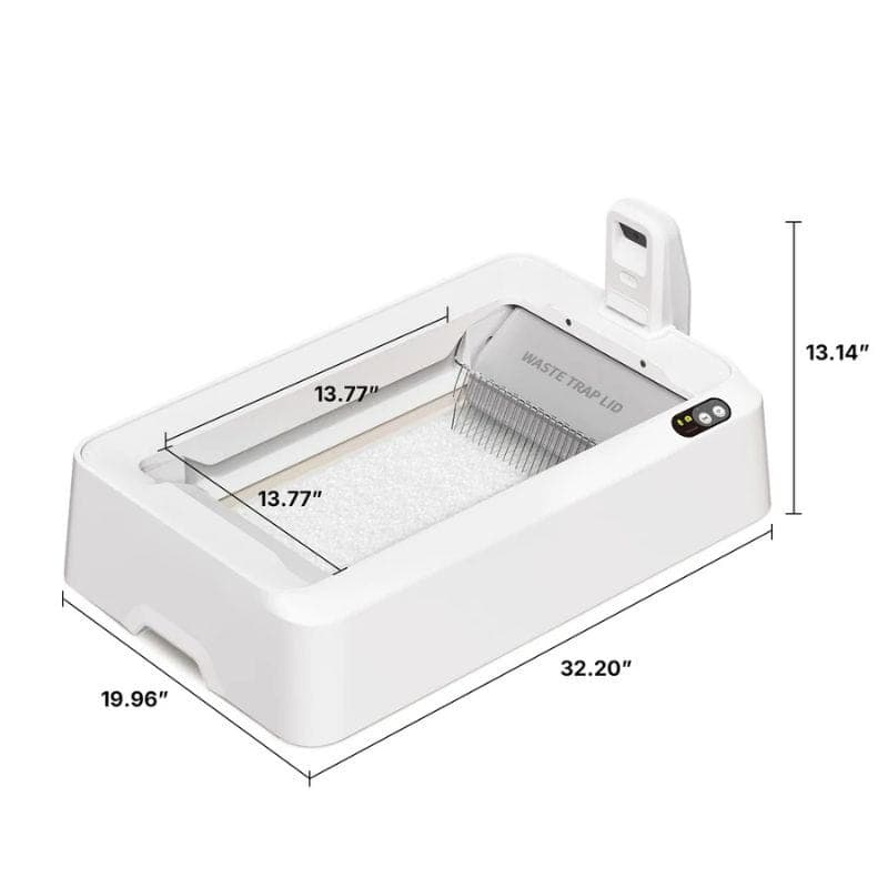 Petkit Purobot Crystal Duo - Caixa de areia para gatos