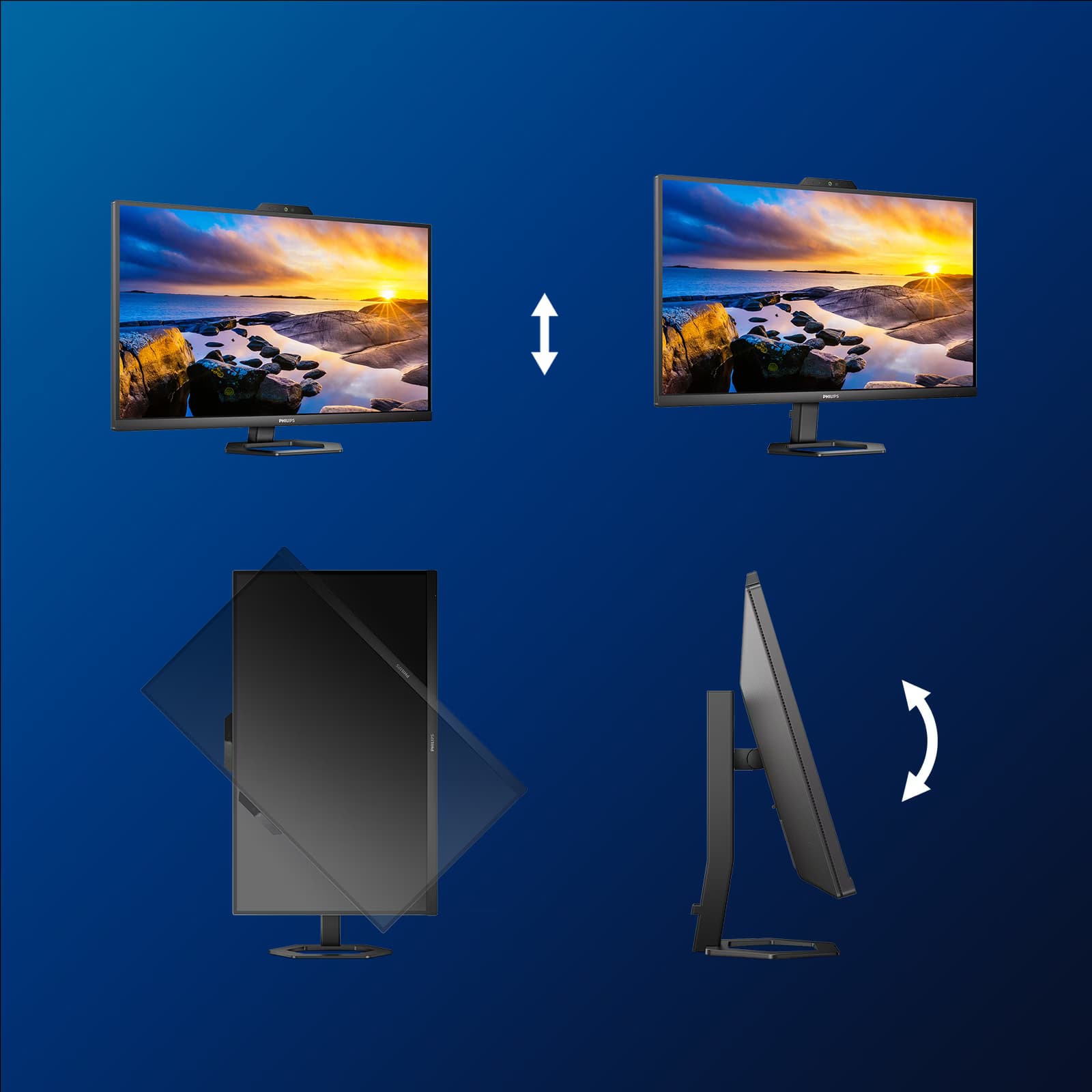 Philips 27E1N5600HE 27 QHD IPS Preto
