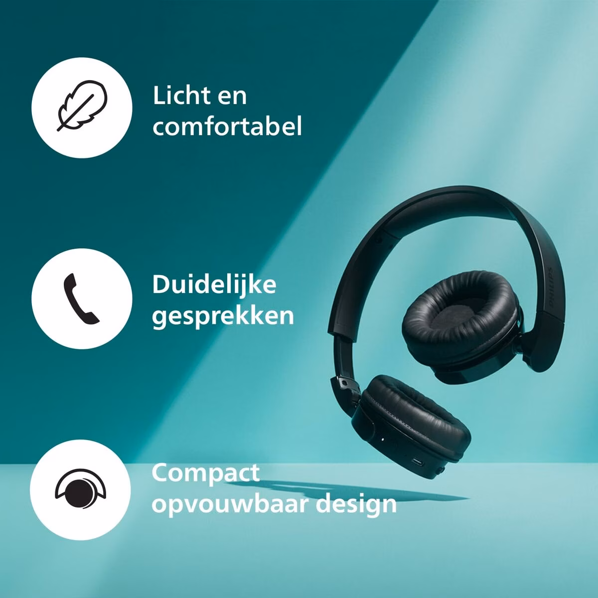 Philips 4000 Series TAH4209BK/00 Preto - Auscultadores sem fios