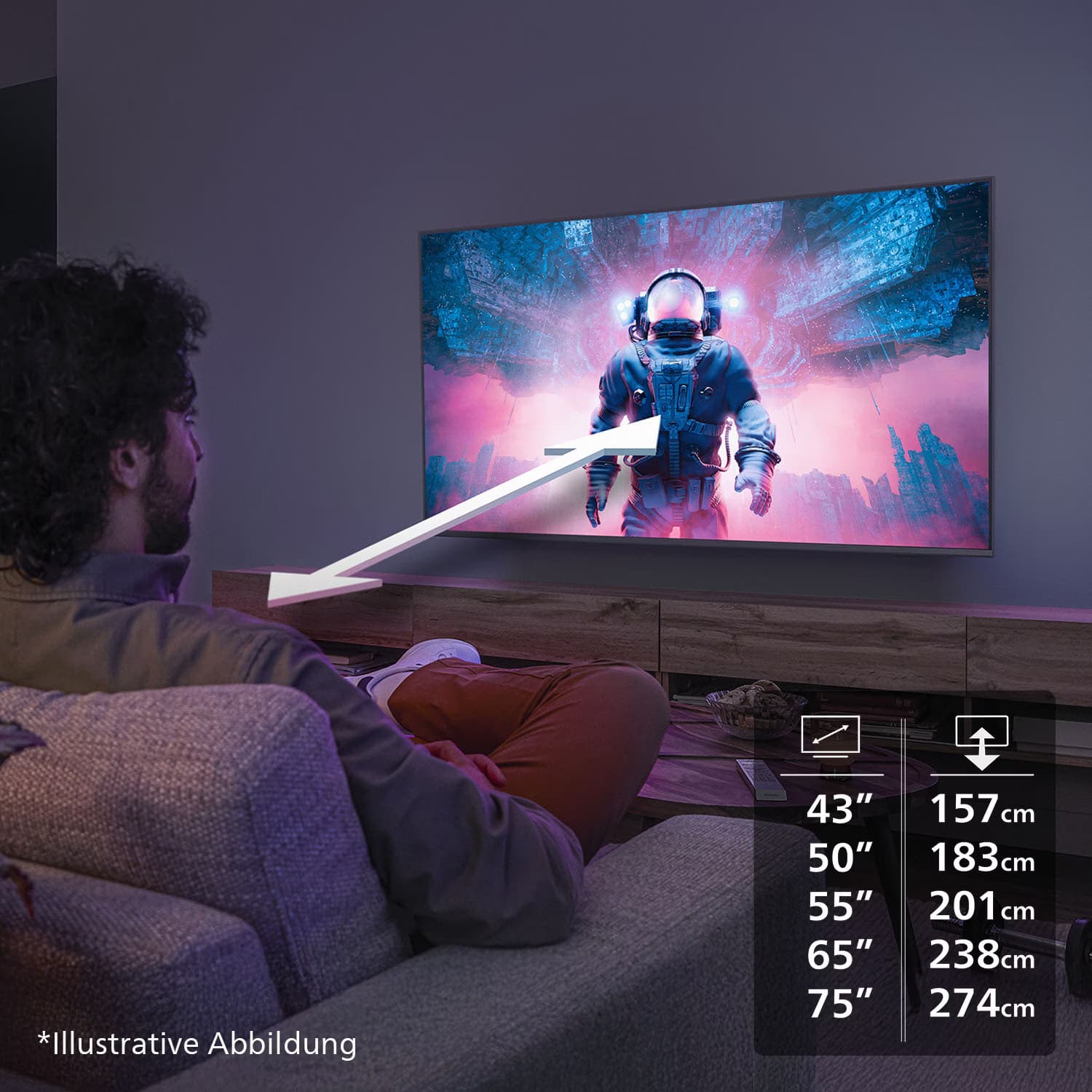 Philips 43PUS7000/12 43" 4K Ultra HD Preto - Televisão
