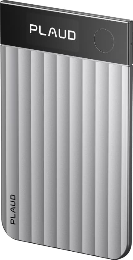 Plaud Note Pro 64GB Prateado - Gravador de voz com IA