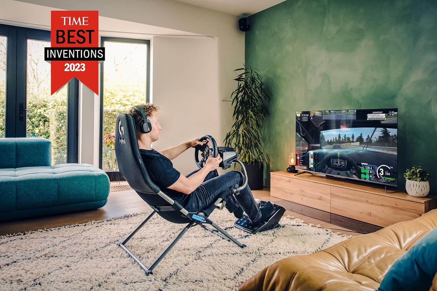 Playseat Challenge X - Logitech G Editionx Preto, Cinzento