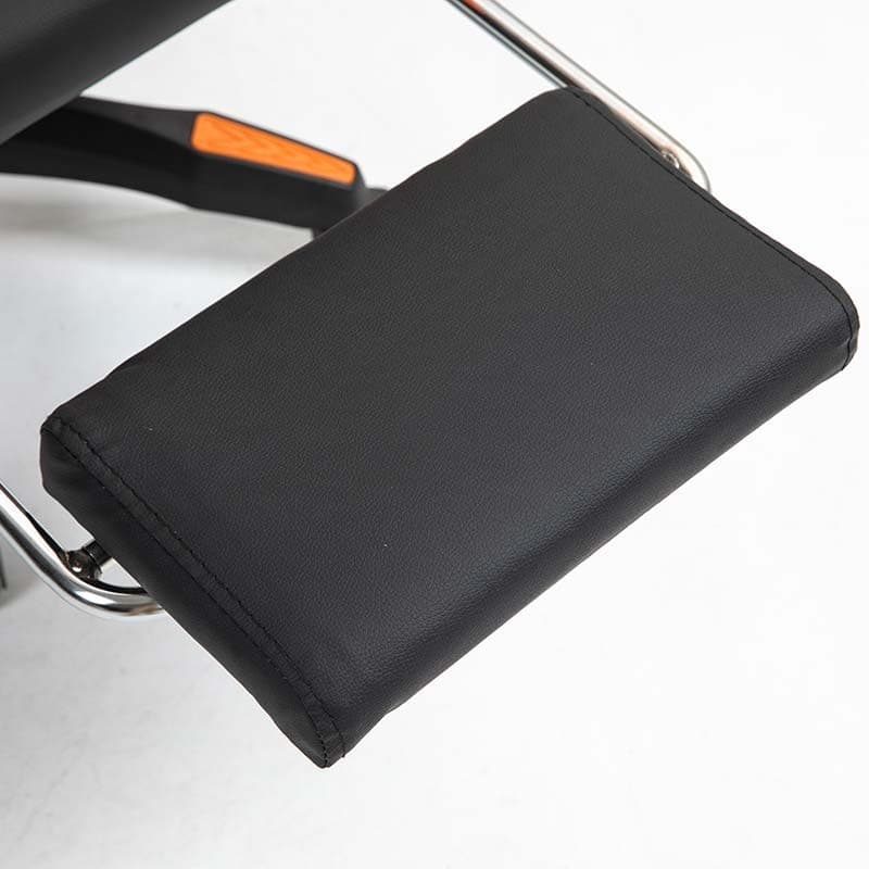 PowerGaming LED RGB Cadeira apoio para pés Preto+Laranja
