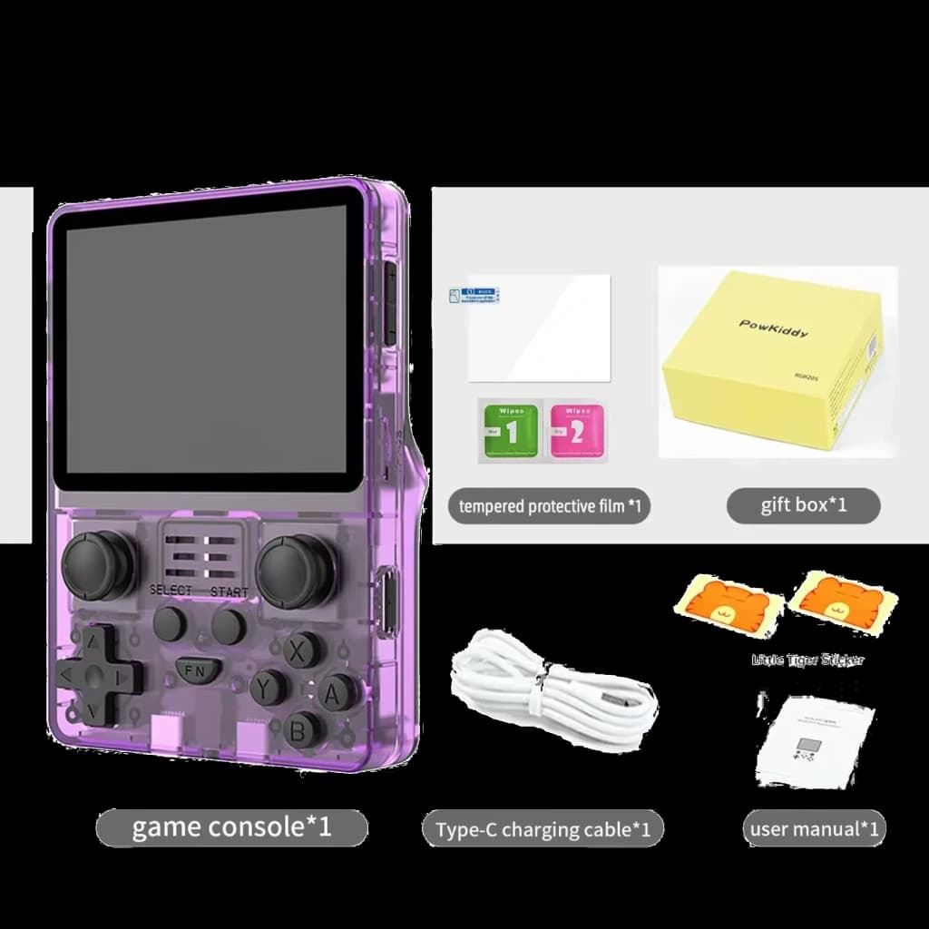 Powkiddy RGB20S 16 GB Roxo transparente