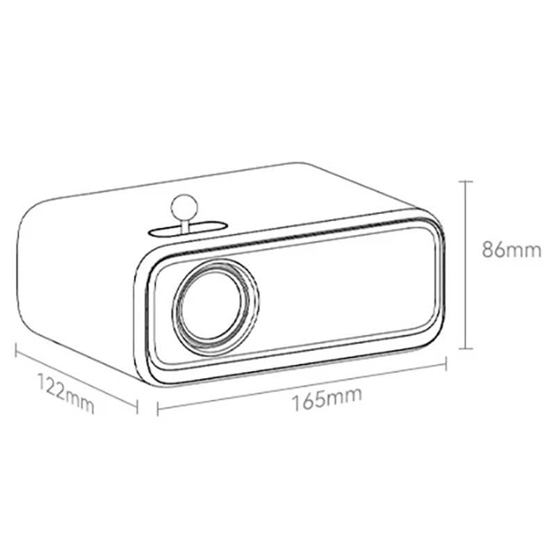 Projetor Wanbo Mini Pro 1GB/8GB Android 9.0
