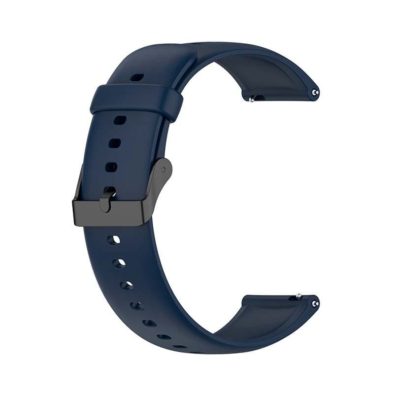 Pulseira de Silicone Realme Watch 3 / 3 Pro Escuro